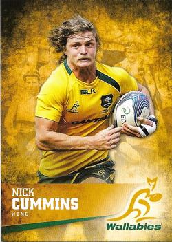 2016 Tap 'N' Play Rugby Trading Cards #6 Nick Cummins Front